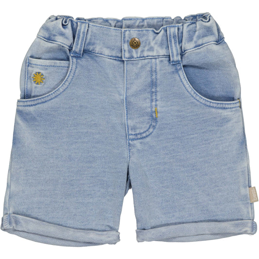 Bess: Short jogdenim light wash