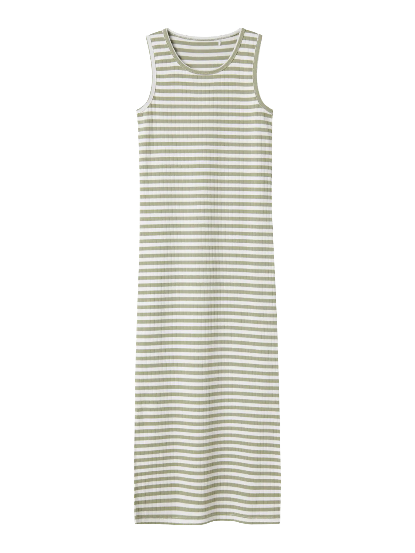 Name it: Maxi dress stripes green/ white