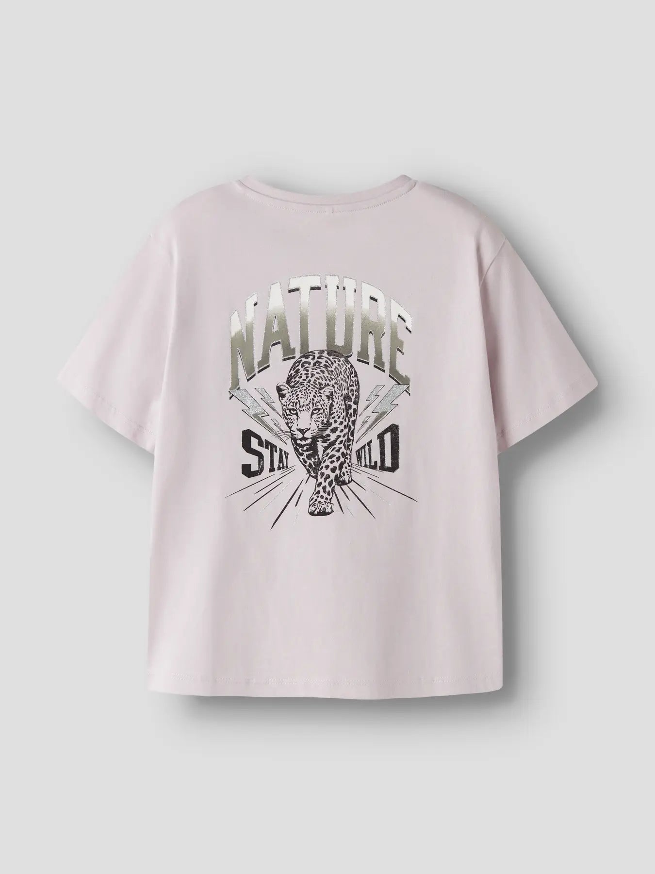 Name it: shirt loose fit tiger lila
