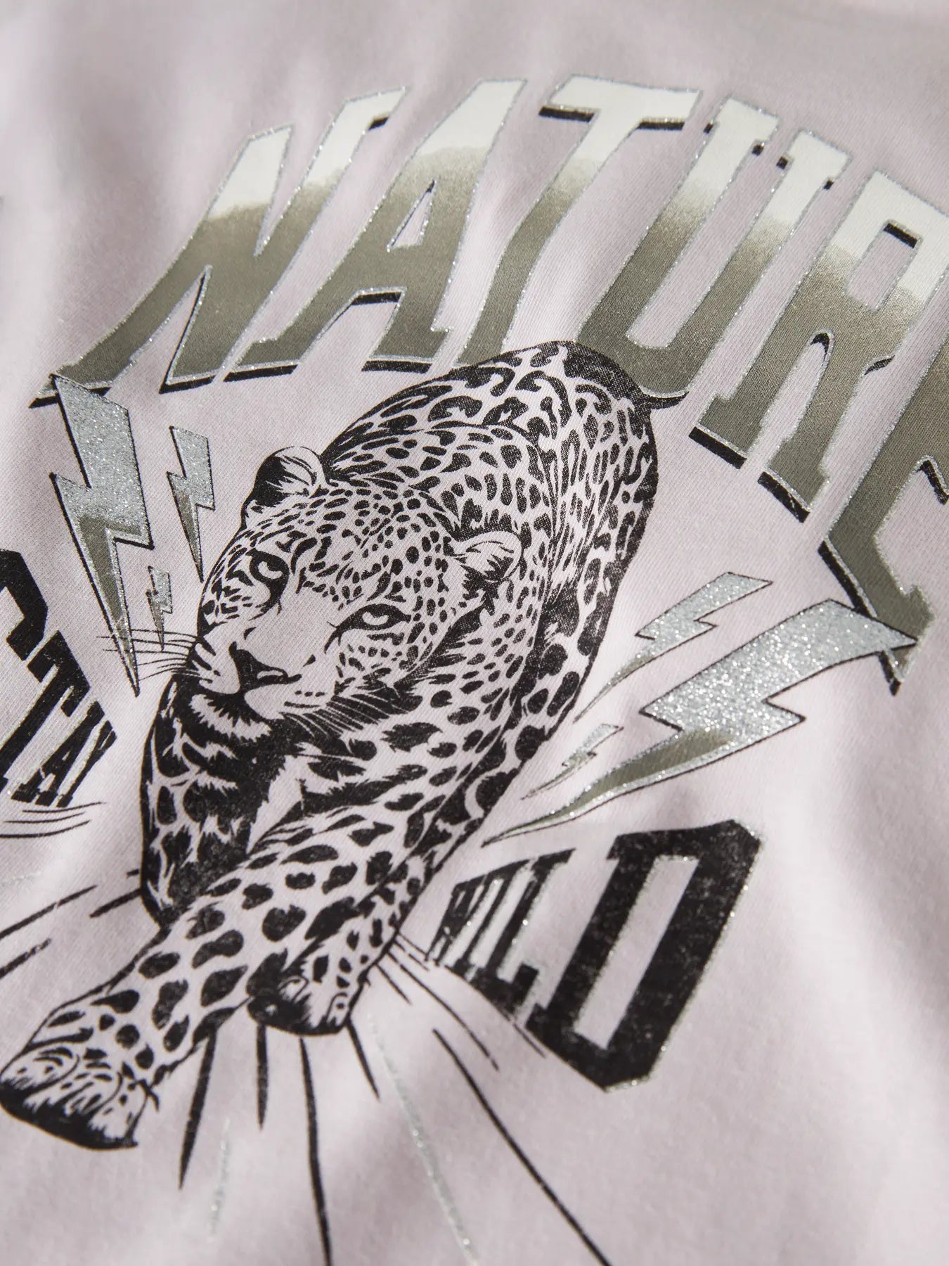 Name it: shirt loose fit tiger lila