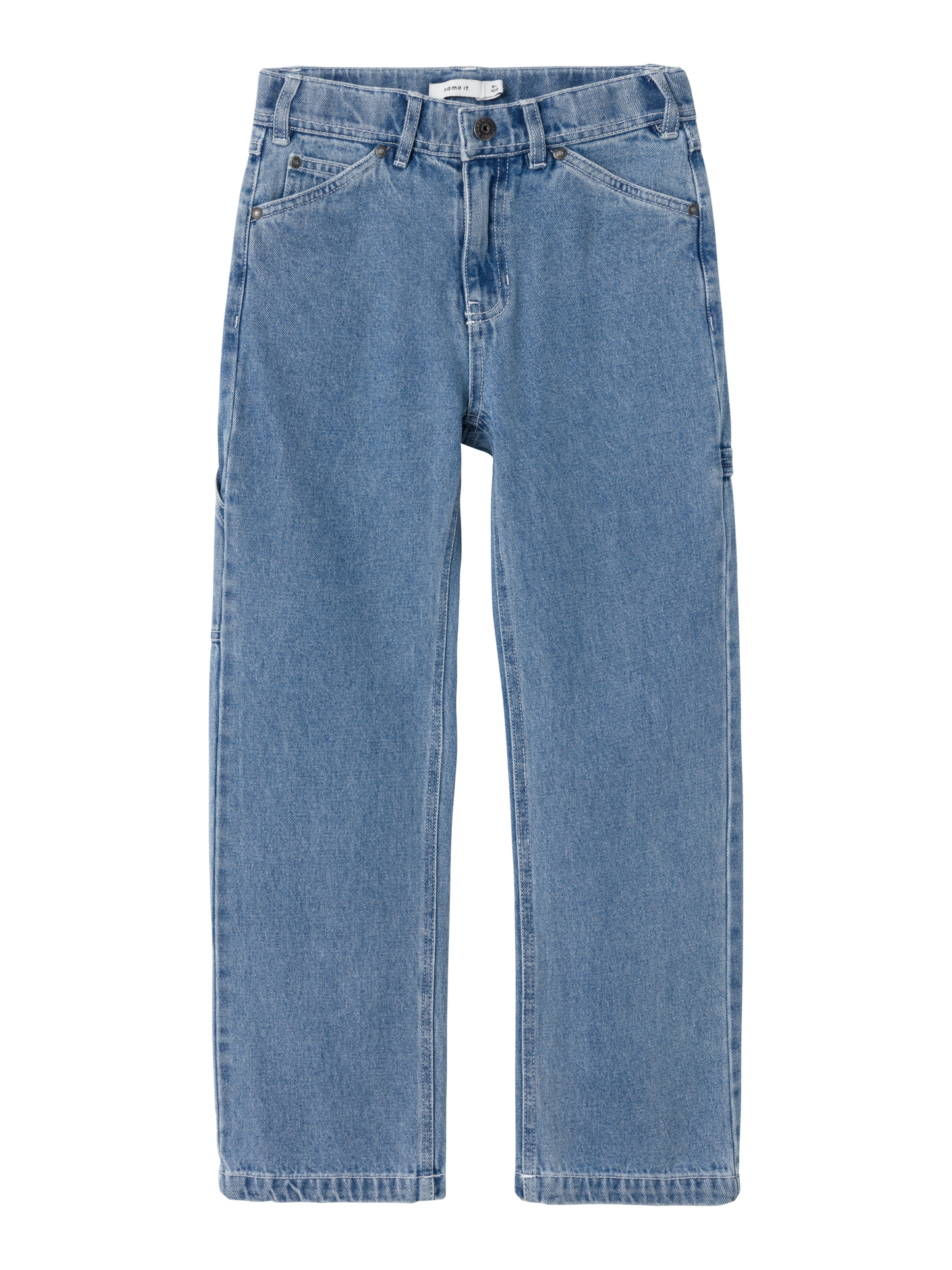 Name it:STIJN: jeans straight skate: medium blue denim