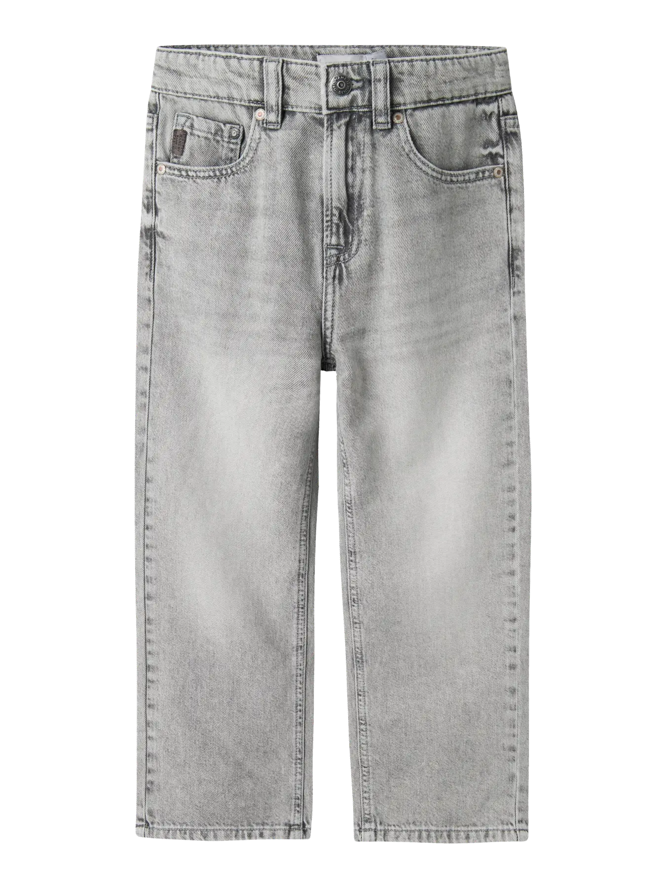Name it: Vince: straight light grey denim