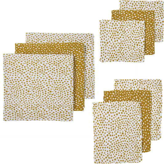 Meyco:Hydrofiel Starterset 9-delig Cheetah - Honey Gold