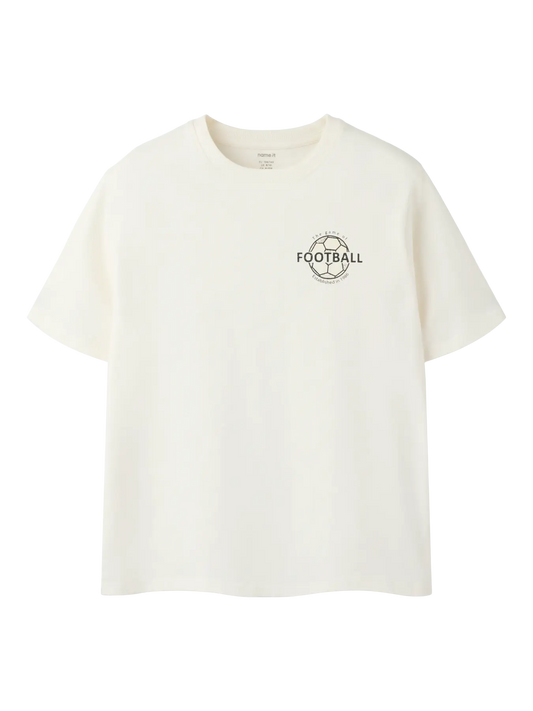 Name it: t-shirt Football White