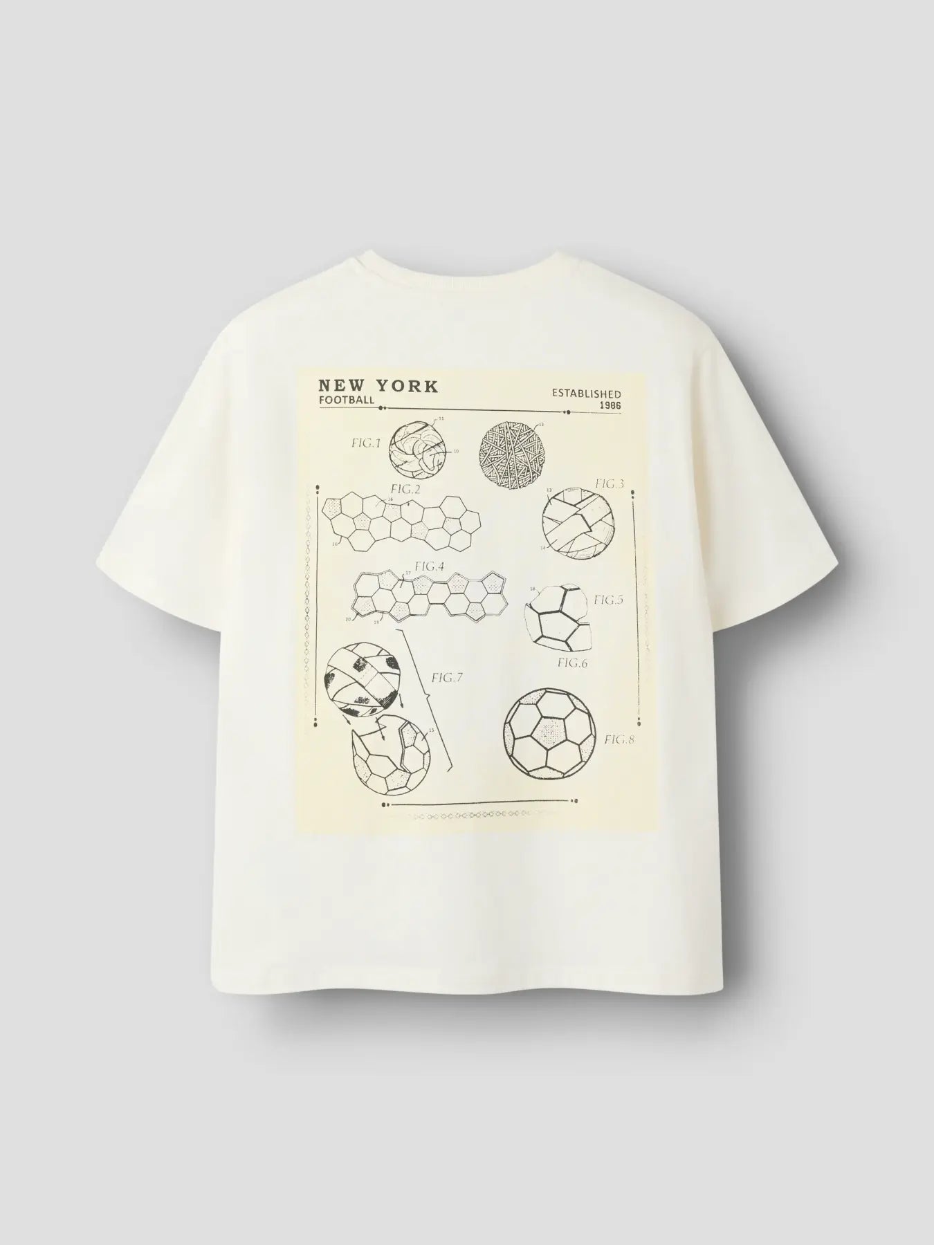 Name it: t-shirt Football White