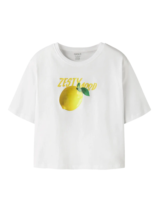 Name it: t-shirt loose fit citroen