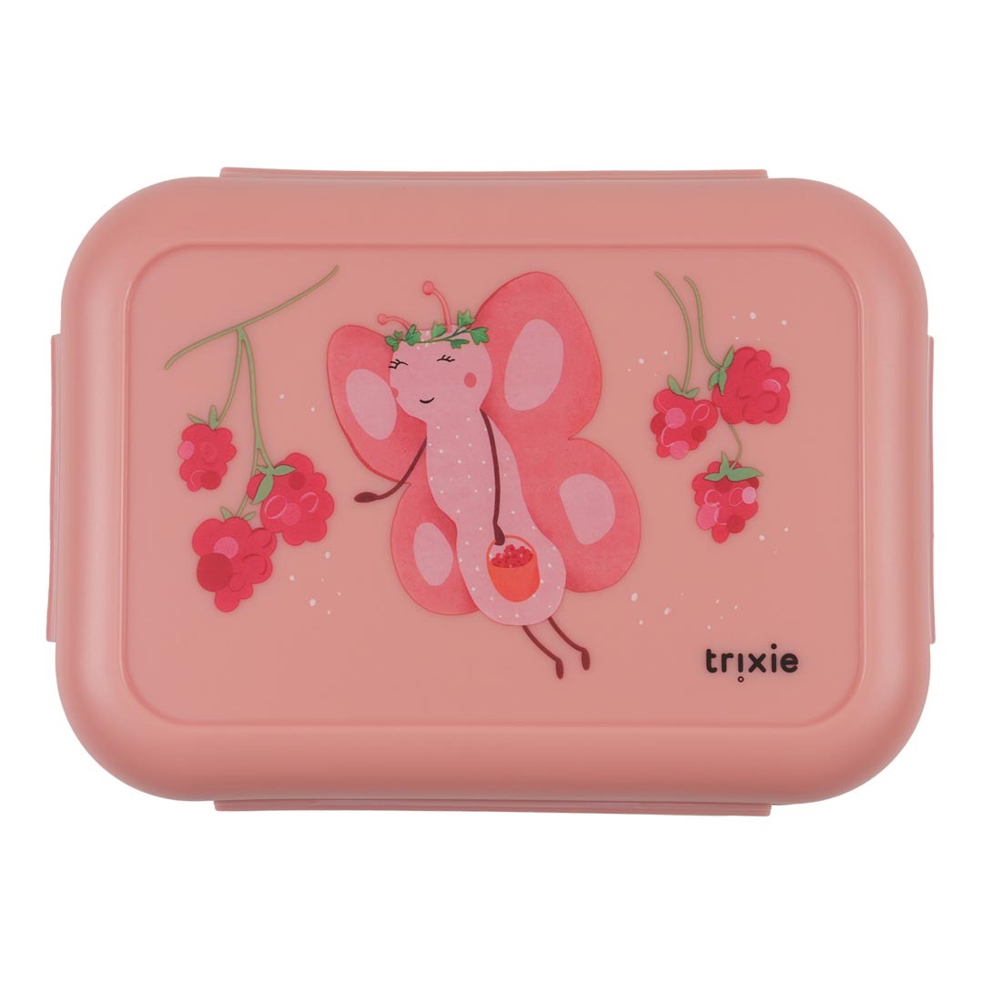 Trixie: brooddoos met clips: Fruit fairy Mrs. Butterfly