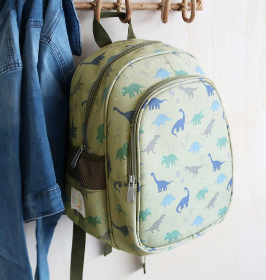 A Little Lovely Company: Rugzak dinosaurus + geïsoleerd compartiment
