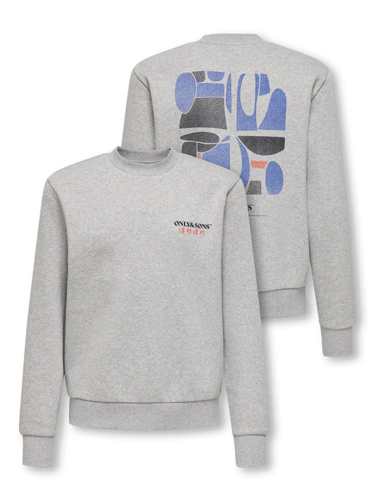 Only & Sons: Sweater with backprint