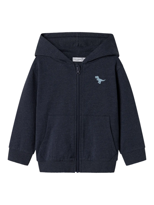 Name it: cardigan met rits T-rex navy