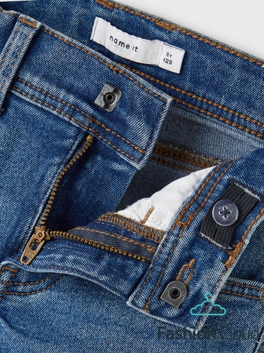 Name it: Noos collectie: LEX Slim jeans medium blue denim