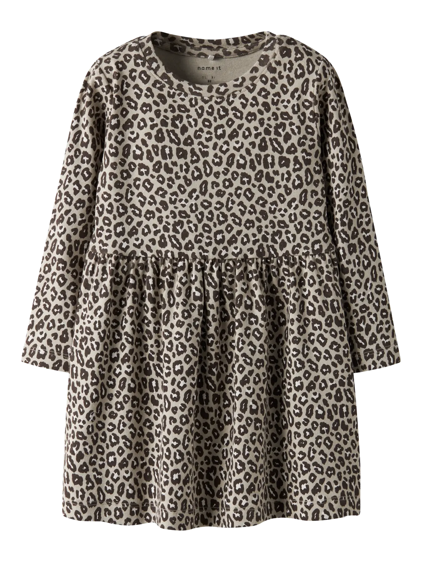 Name it: Leopard LD dress beige