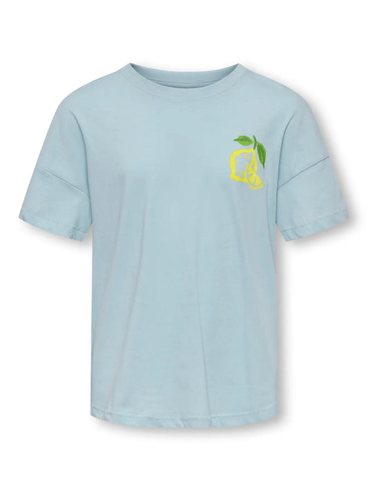Only kids: Shirt with backprint lemon
