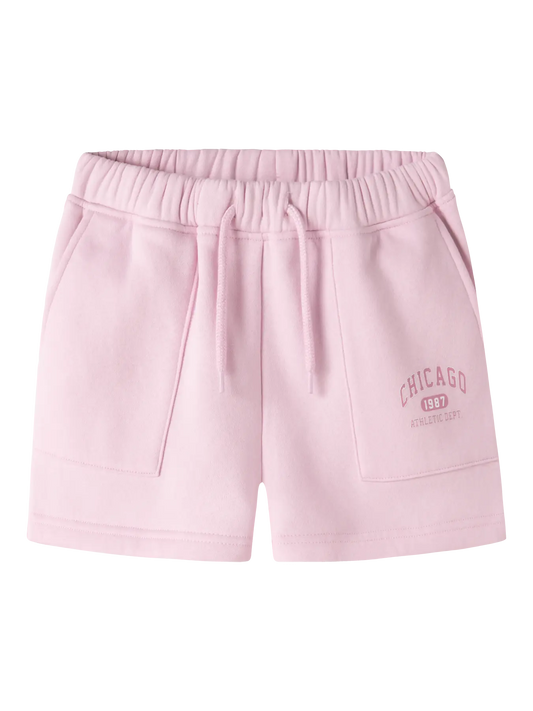 Name it: sweat short light pink