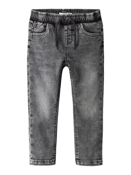 Name it: CASPER: soft jeans dark grey denim