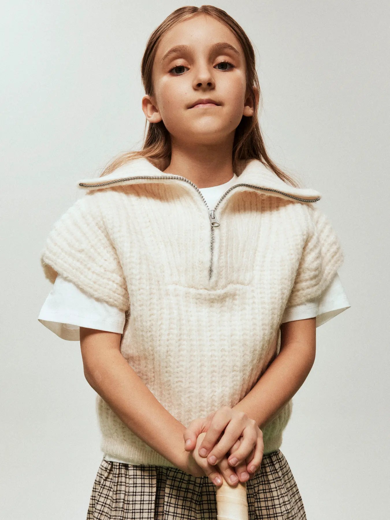 Name it: Short knit vest