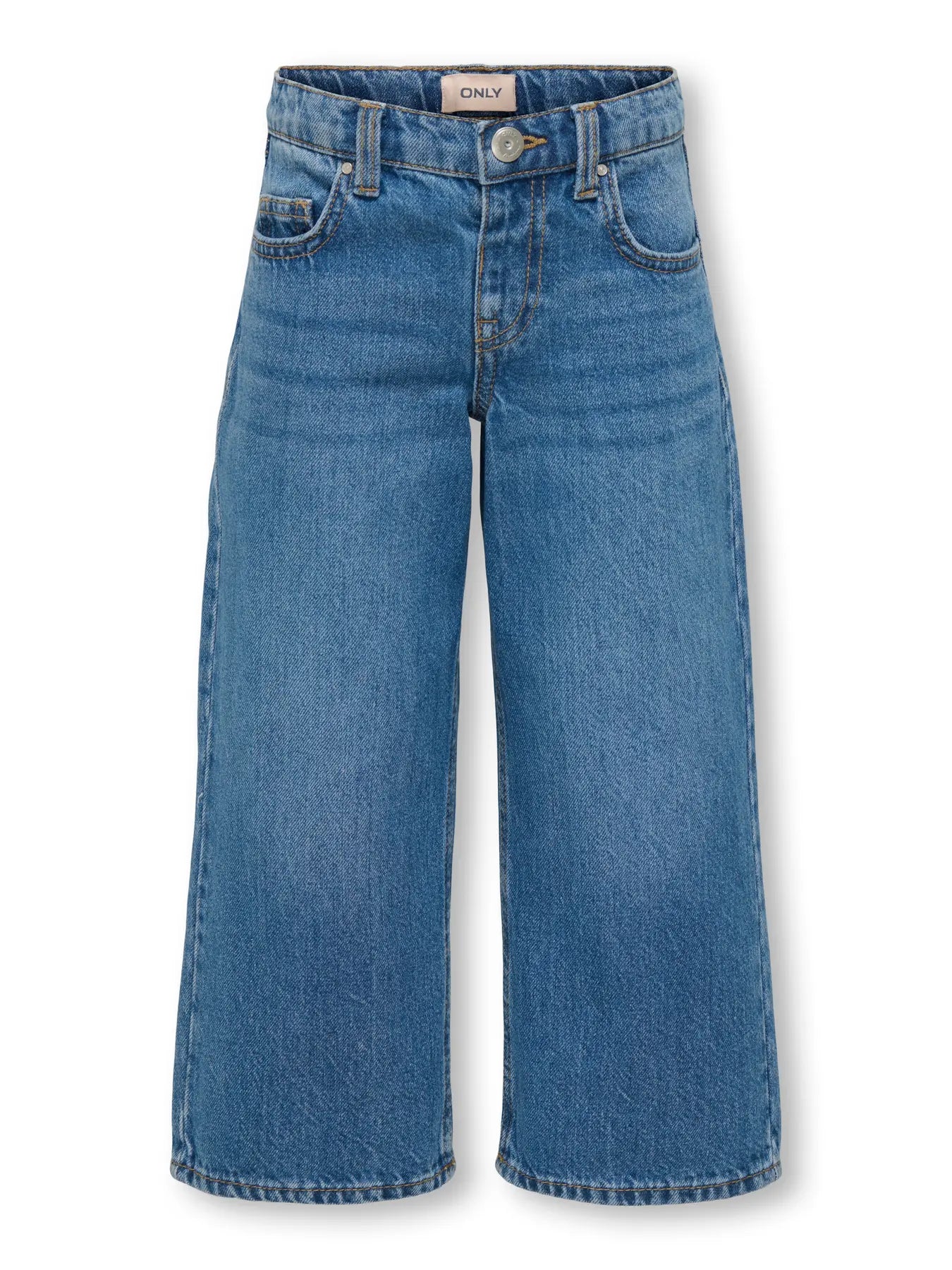 Vero Moda: Siska: wide medium blue denim