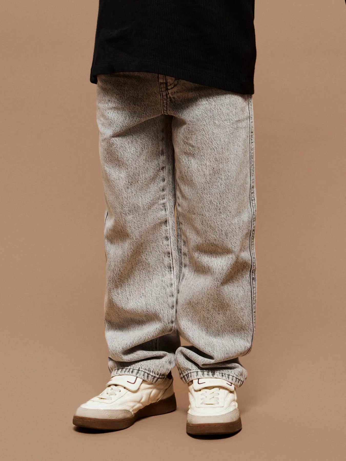 Name it: SEPPE: Loose light grey denim
