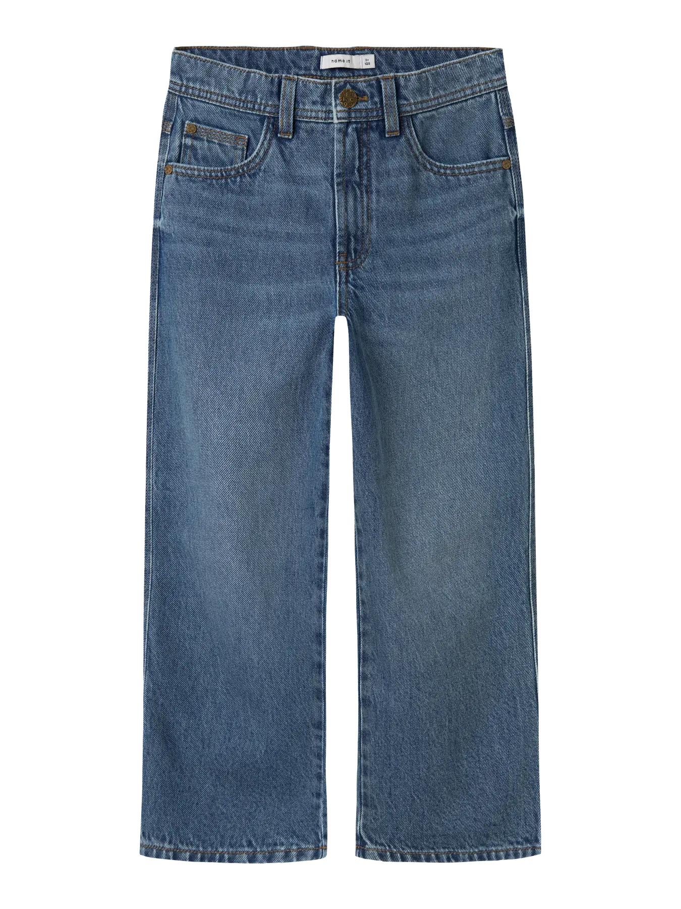 Name it: BEN: Noos jeans skater medium blue denim
