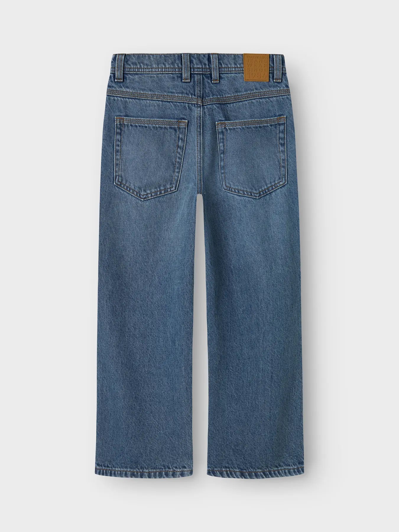 Name it: BEN: Noos jeans skater medium blue denim