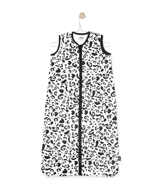 Jollein: slaapzak zomer 90cm jersey leopard