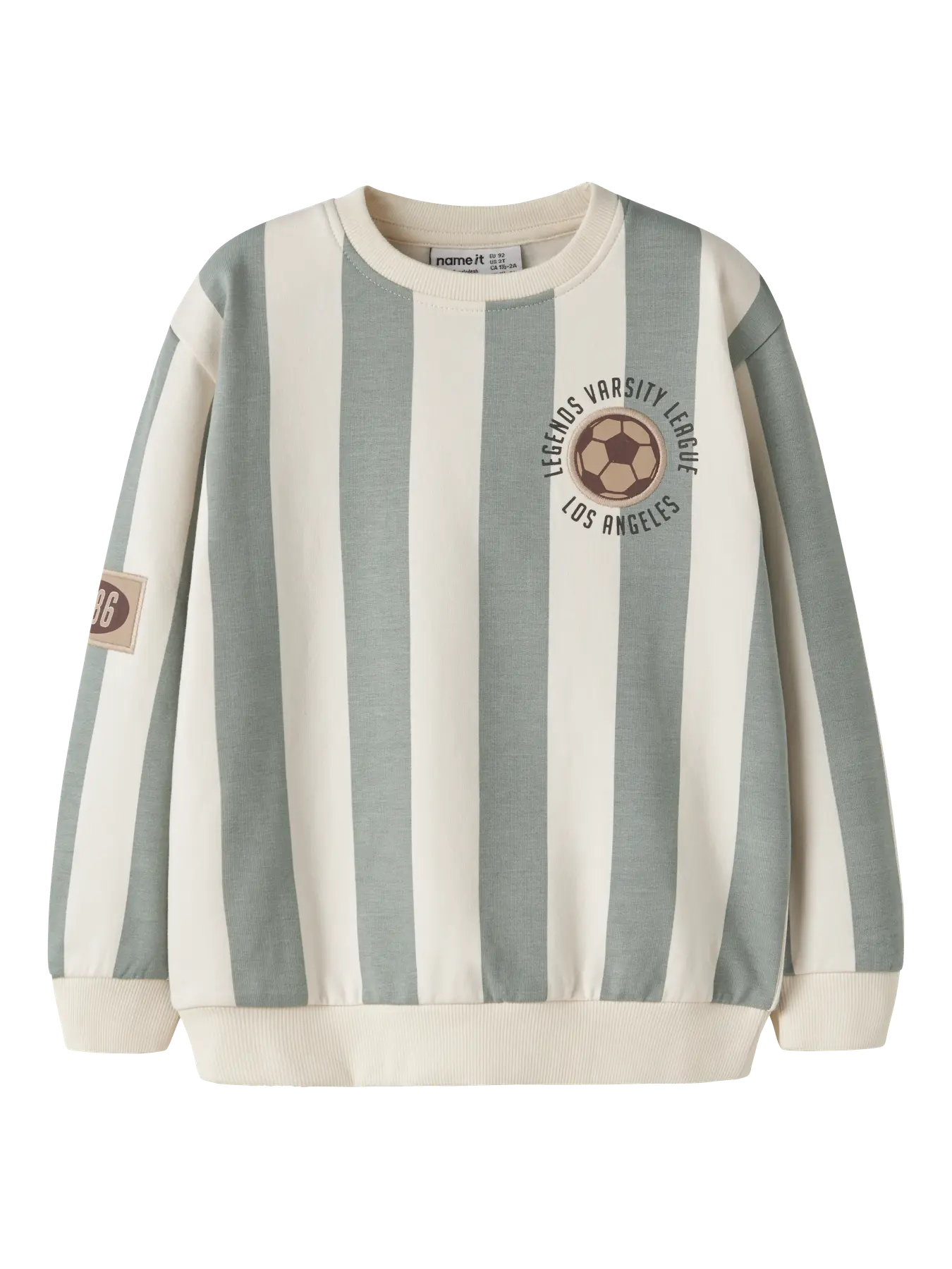 Name it: sweater Football green