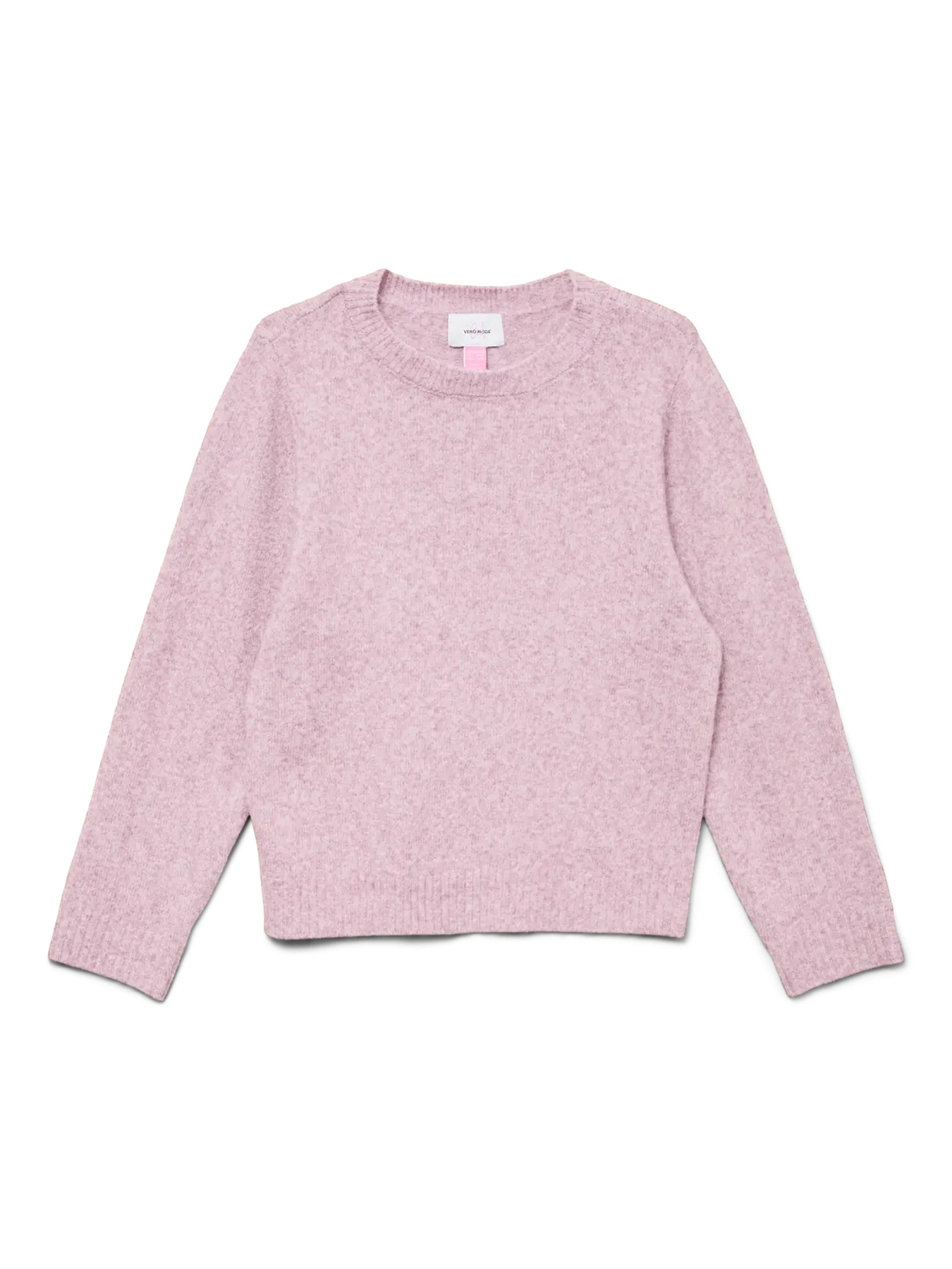 Vero Moda girl : sweater super soft: pink melange