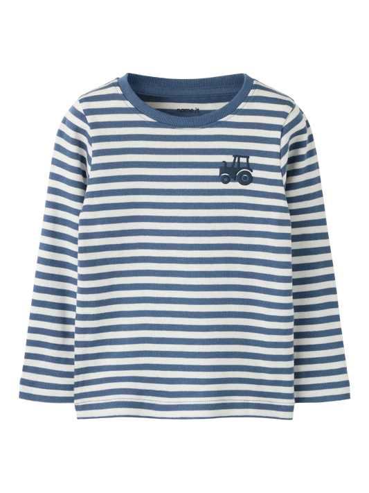 Name it: Longsleeve stripes tractor