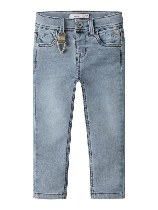 Name it:MILL Slim jeans light blue bleached denim