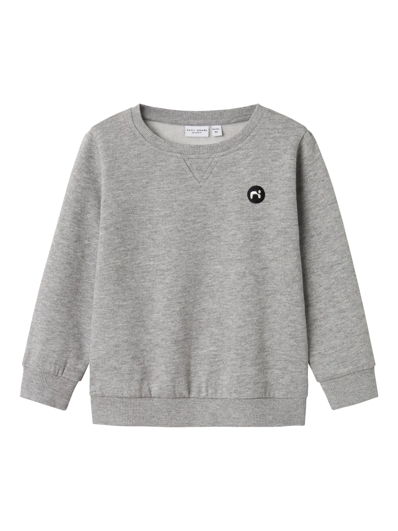 Name it: Noos Vemo sweater grey melange