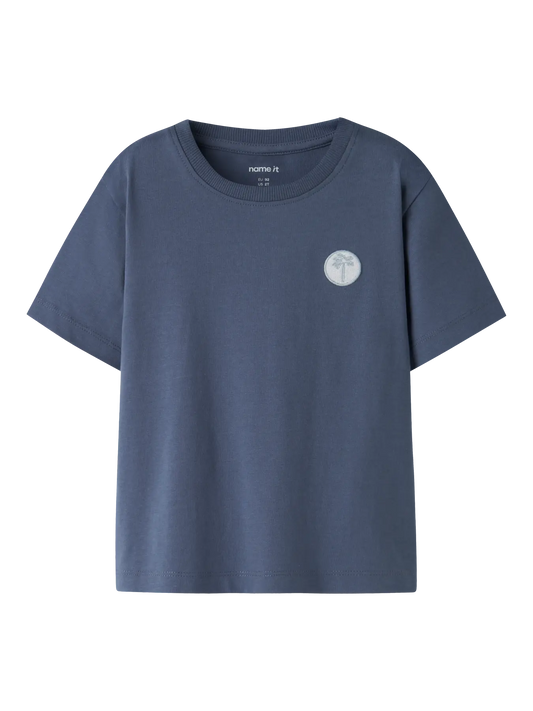Name it: shirt indigo palm