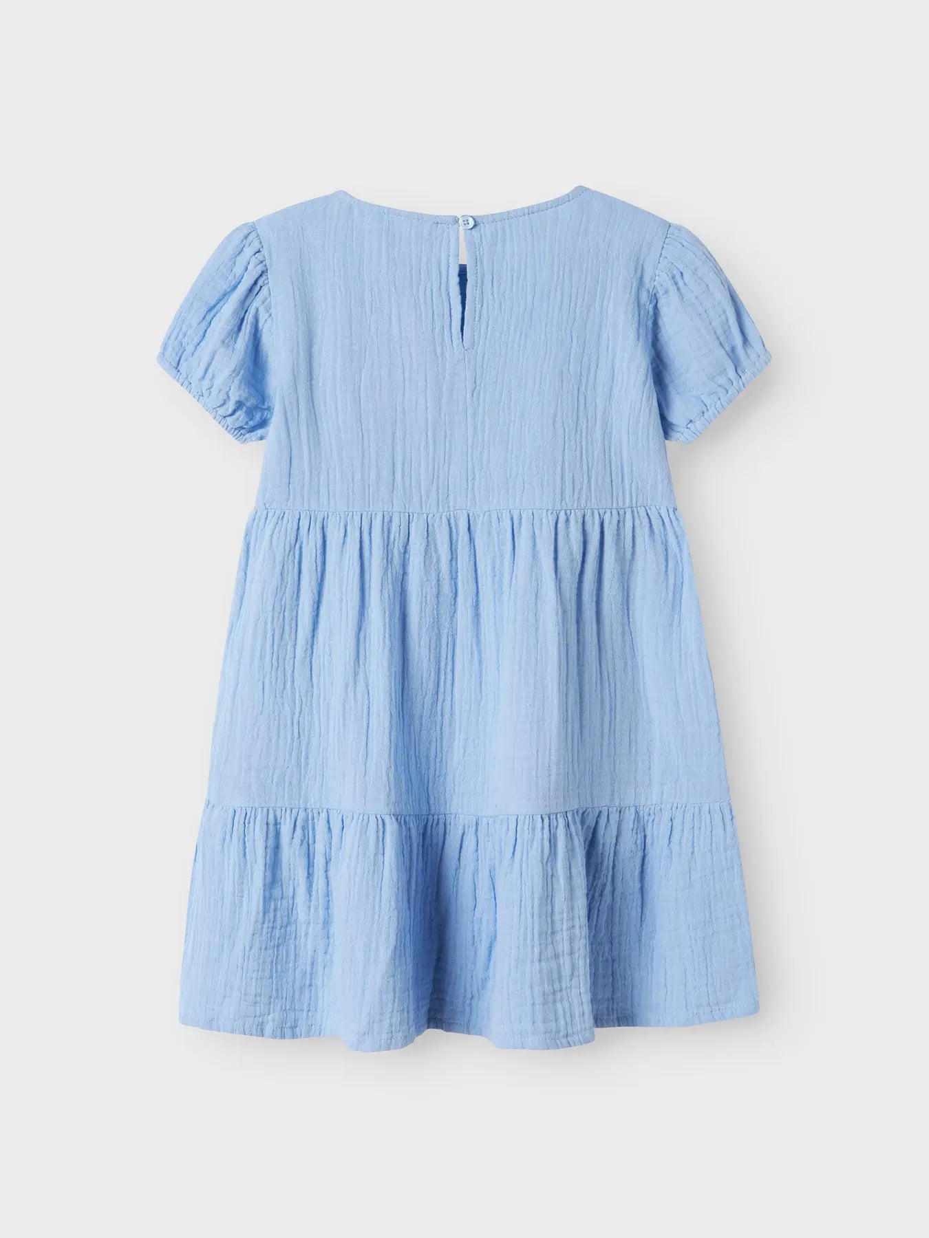 Name it: jurk blauw tetra stof