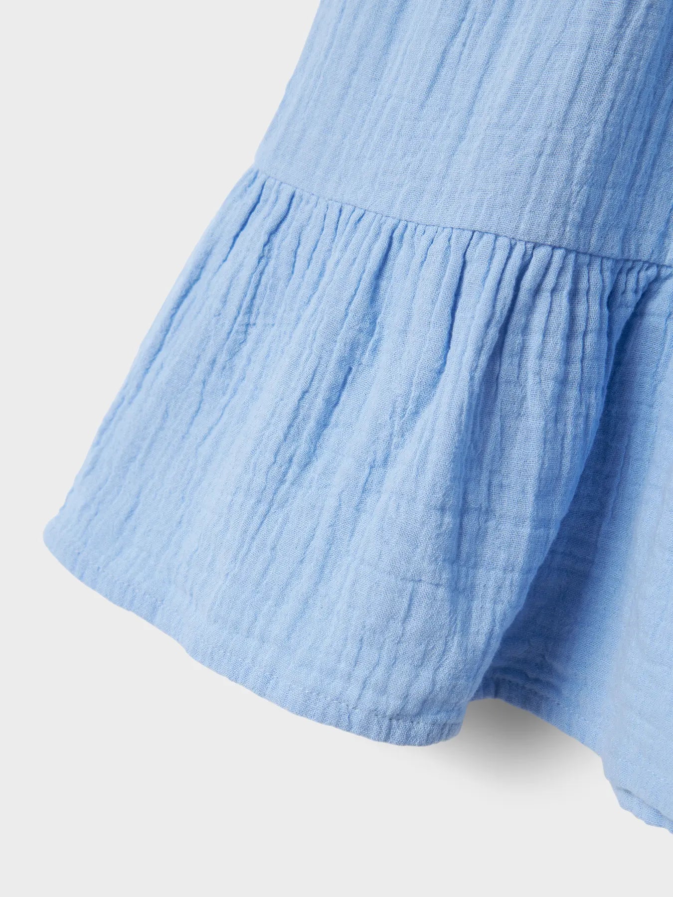 Name it: jurk blauw tetra stof