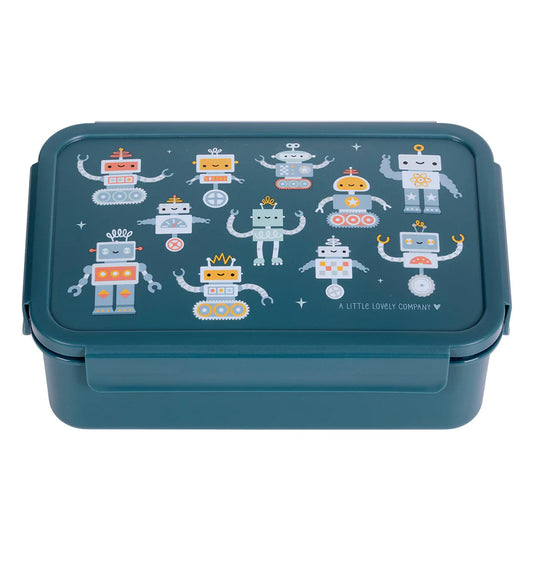 A Little Lovely Company: bento brooddoos: robots