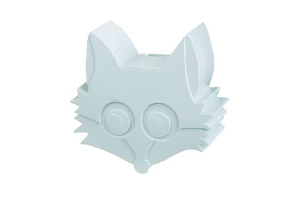 Blafre: Snackdoos light blue: fox