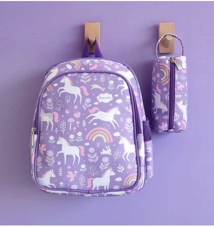 A Little Lovely Company: rugzak "unicorn"+ geïsoleerd compartiment