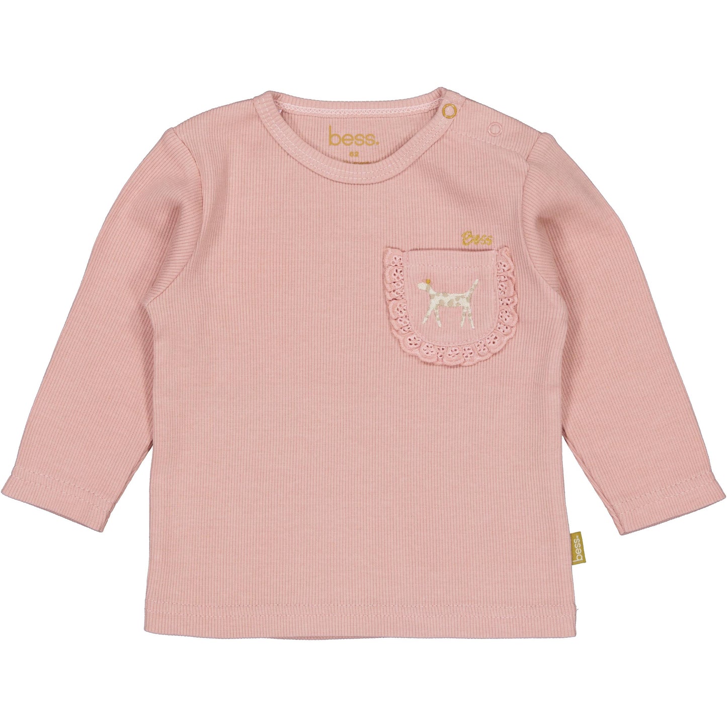 Bess: shirt misty rose