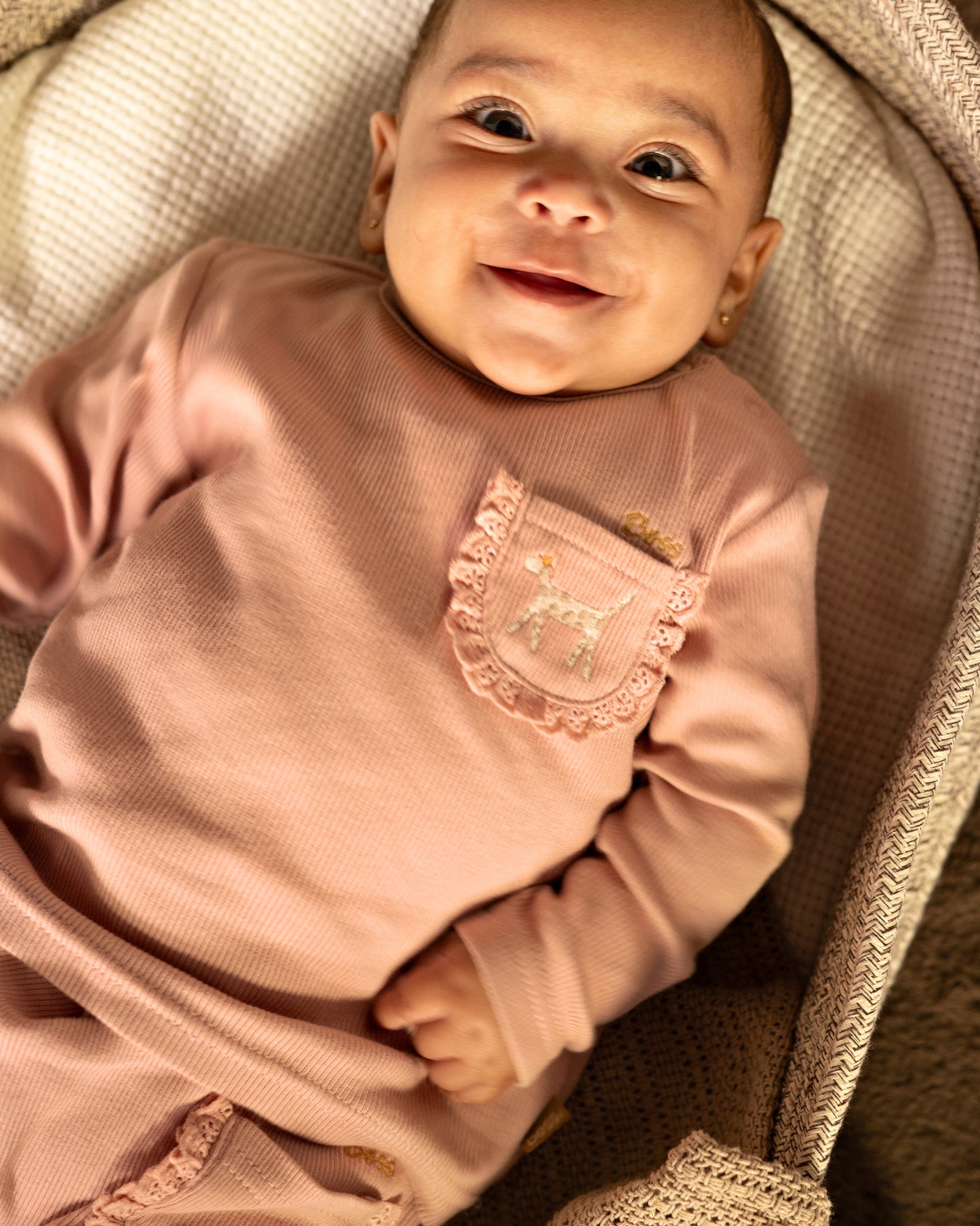 Bess: shirt misty rose