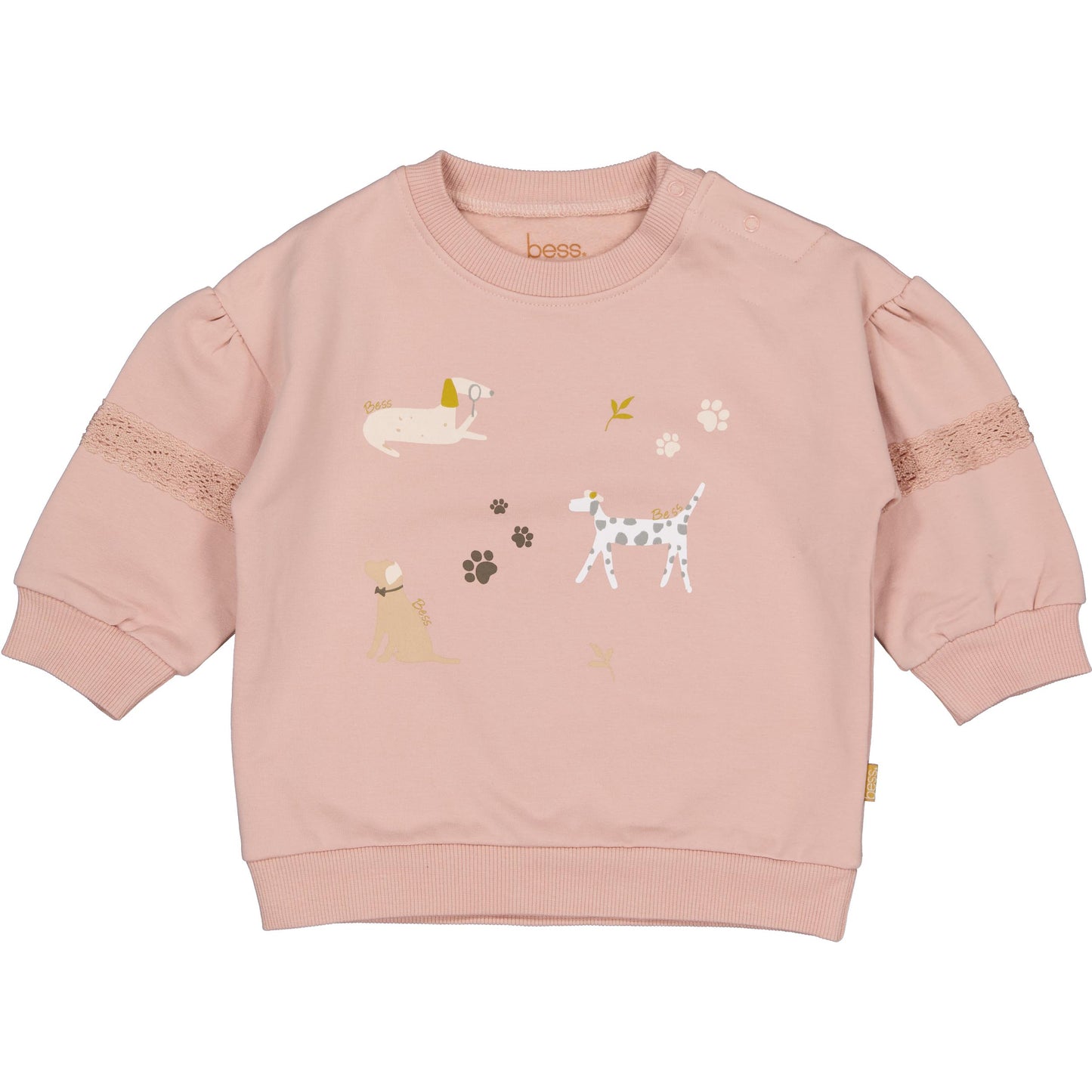Bess: sweater Misty rose horse
