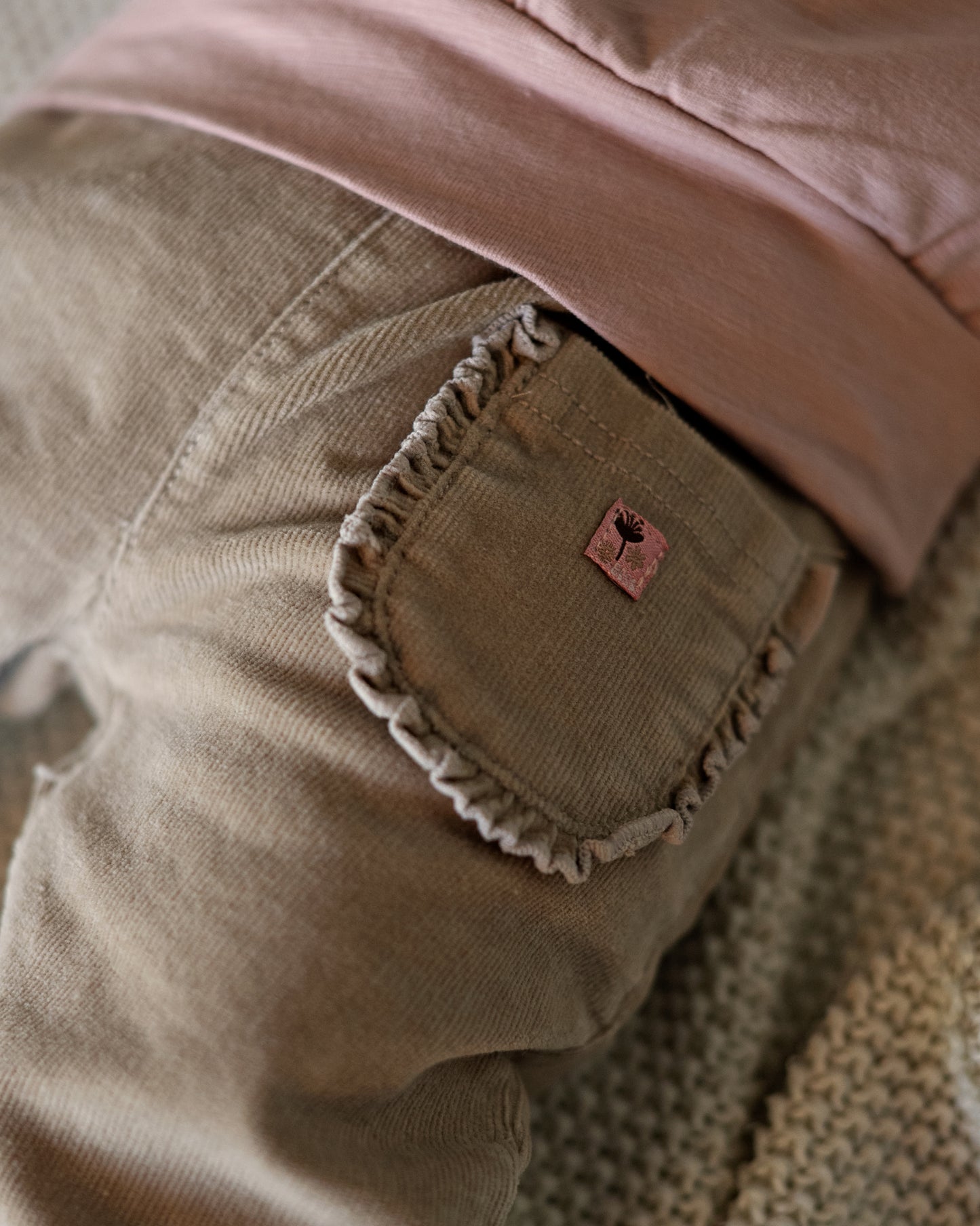 Bess: pants rib  dessert sand