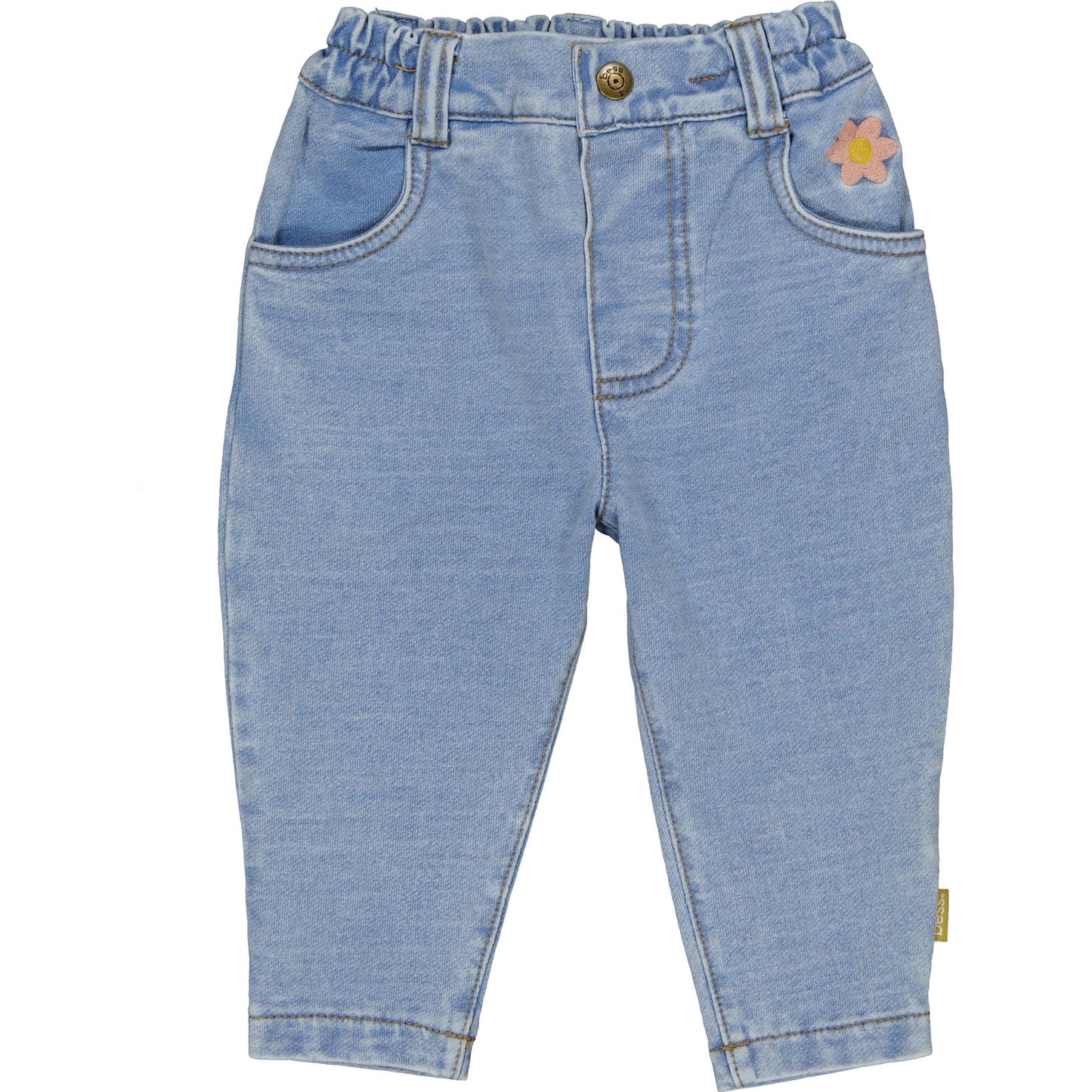 Bess: pants soft jeans blue denim