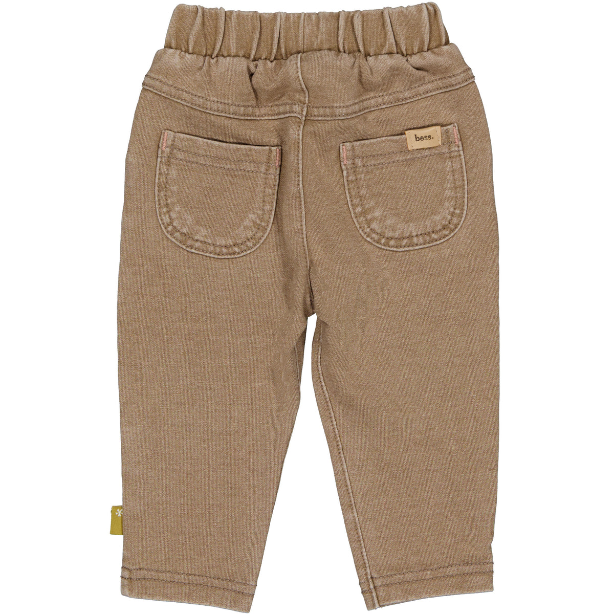 Bess: soft pants coffee brown