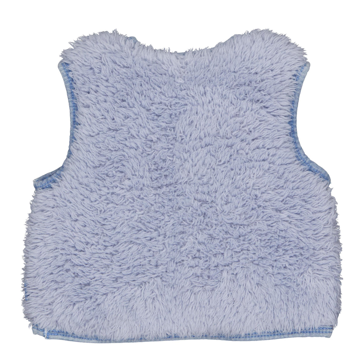 Bess: Teddy jacket: jeans blue
