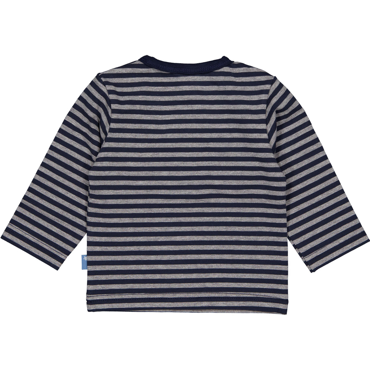 Bess:LS stripes taupe