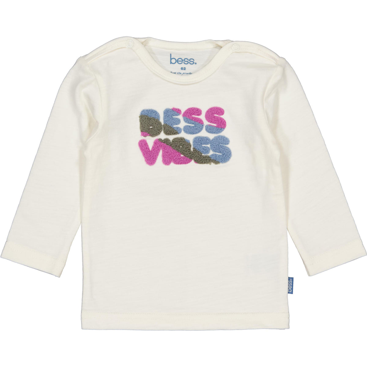 Bess:LS offwhite "Bess Vibes"