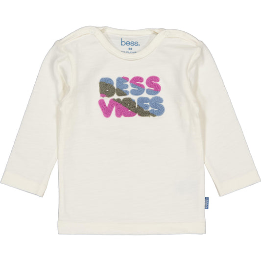 Bess:LS offwhite "Bess Vibes"