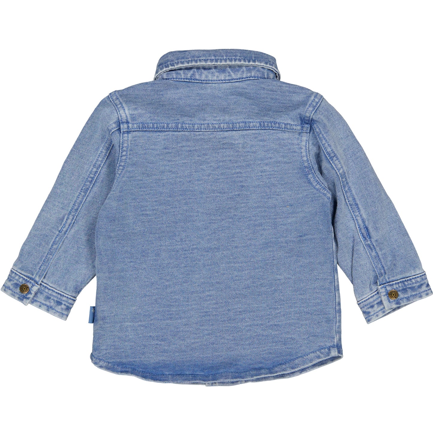 Bess: soft jeans hemd blue denim