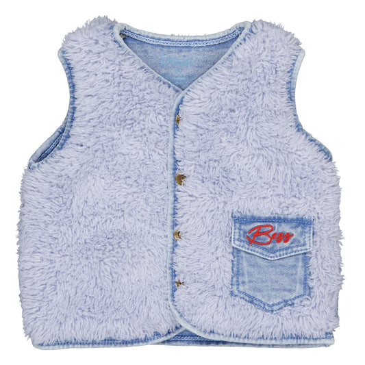 Bess: Teddy jacket jeans blue
