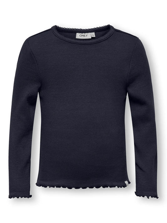 KidsOnly: longsleeve rib navy