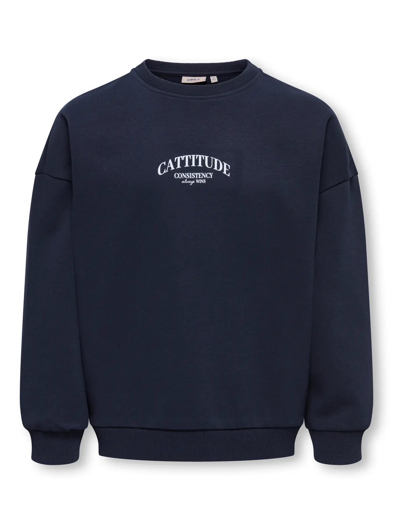 KidsOnly: sweater with backprint " Cattitude"